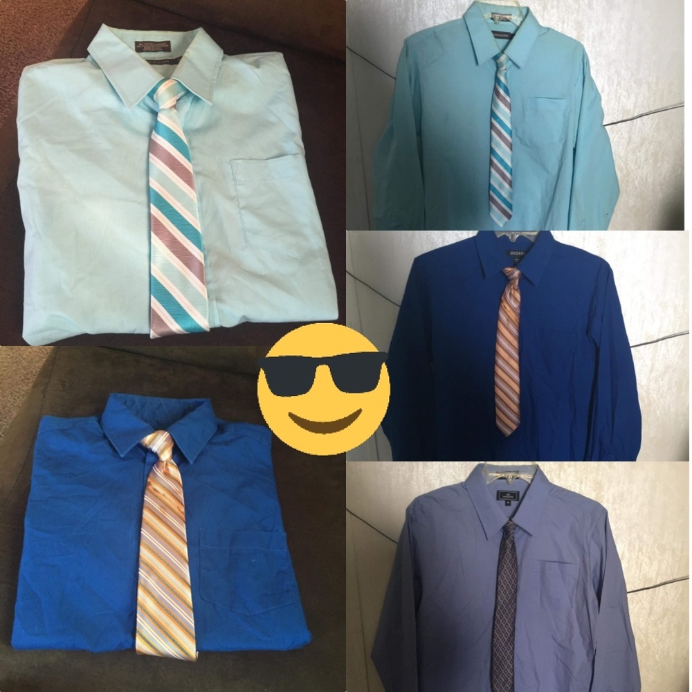 George, Dockers, men's dress shirts.